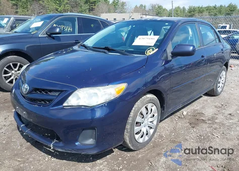2012 Toyota Corolla Le from USA, damaged, VIN 2T1BU4EE5CC849169